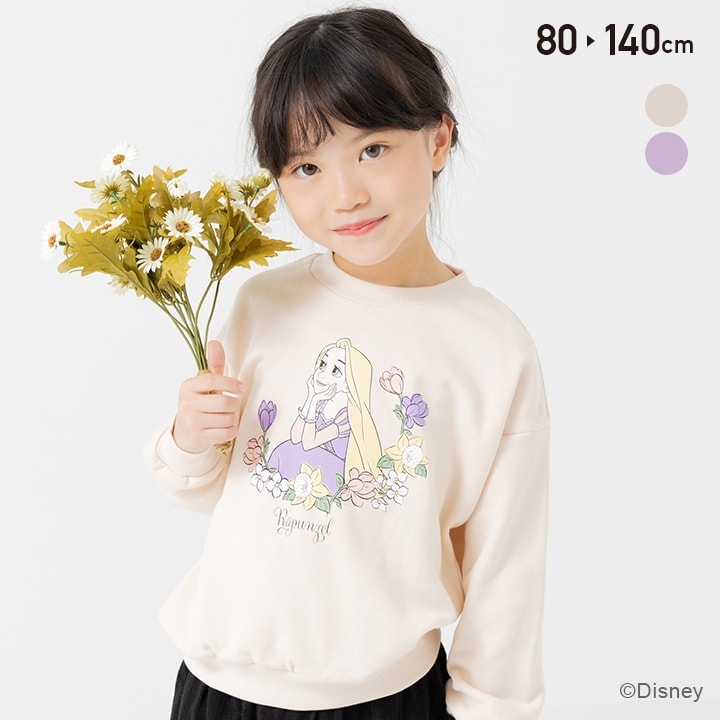 キッズ ディズニー ラプンツェル トレーナー ベビー服 子供服 長袖 スウェット 女の子 裏毛 Disney 秋 80 90 100 110 120  130 140cm [M便 1/1] : 94242981 : chil2 - 通販 - Yahoo!ショッピング