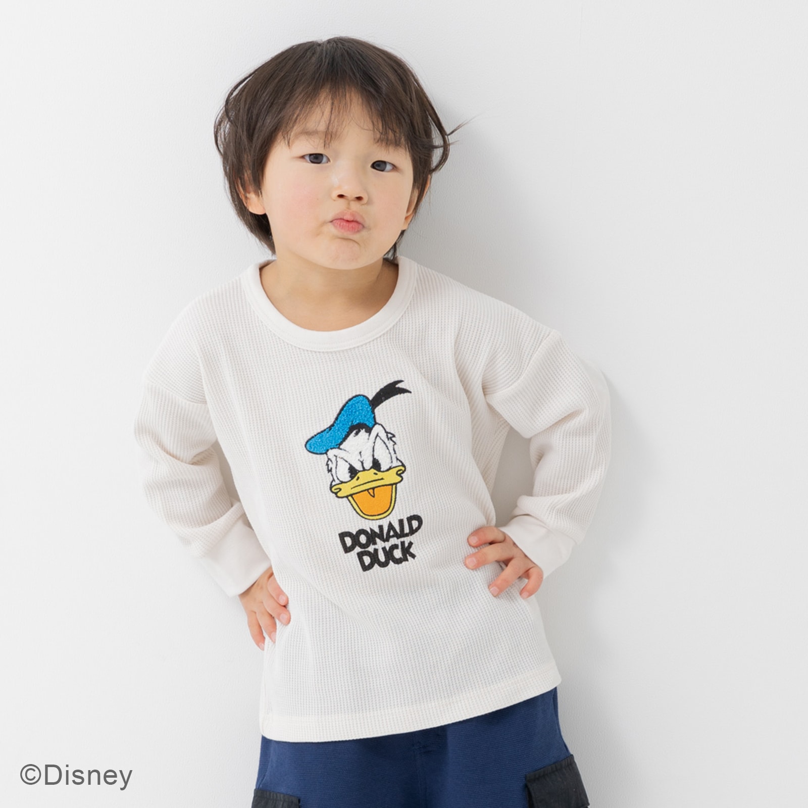 ディズニー レディース 長袖 Tシャツ DN ロングTシャツ TRDN