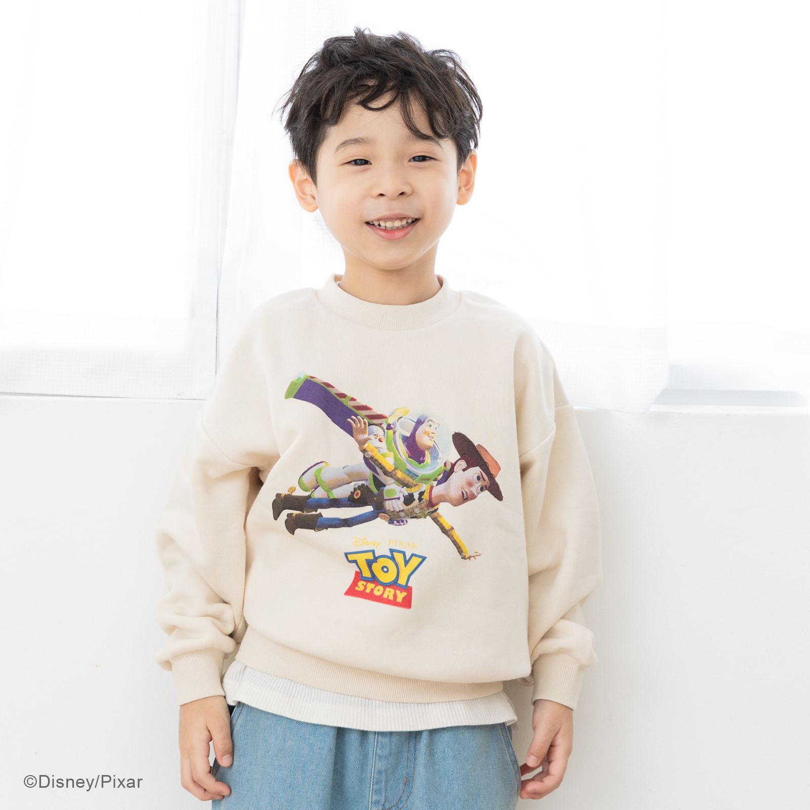 トイ・ストーリー 裏起毛 トレーナー キッズ ベビー服 子供服