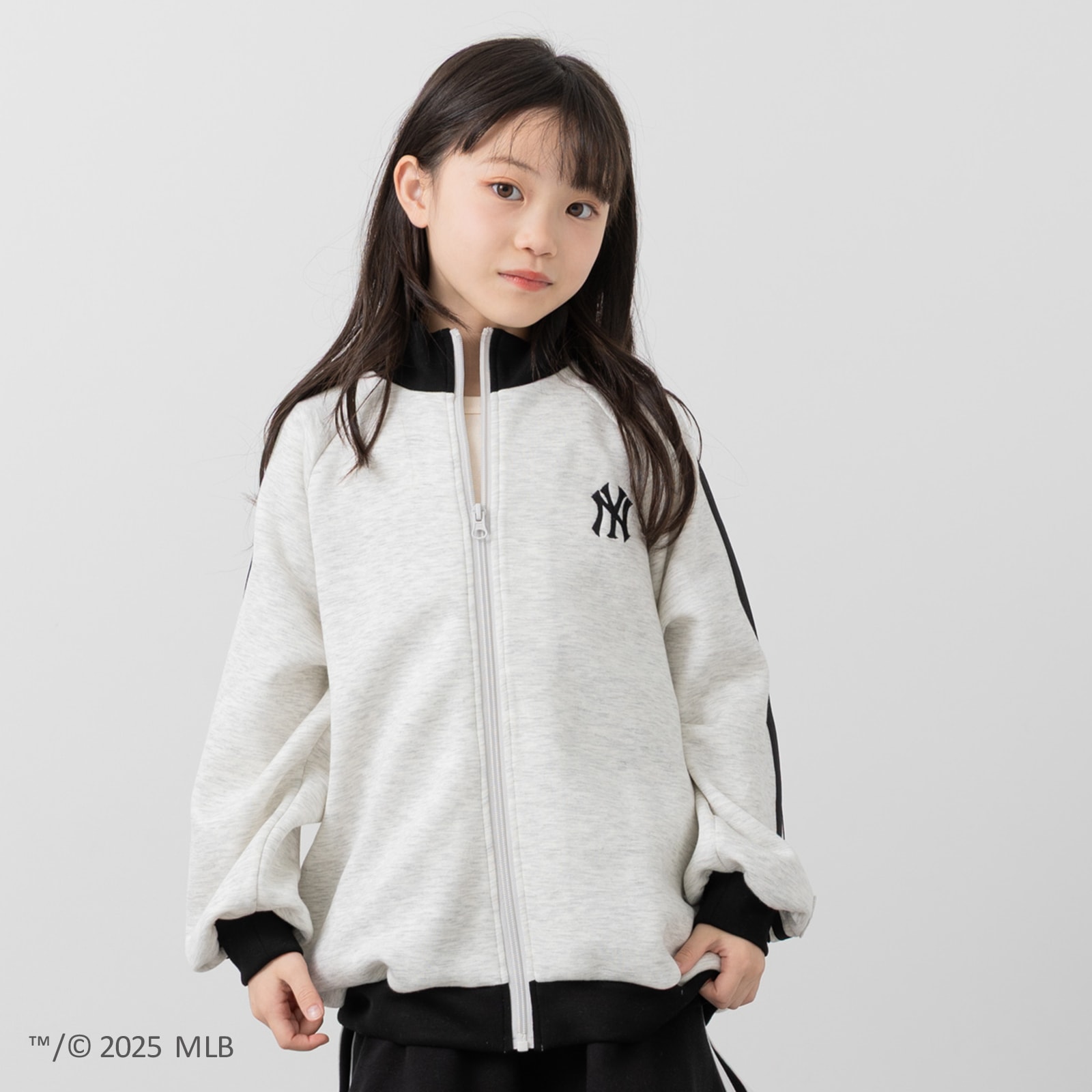 MLB キッズ ドラックジャケット 子供服 ジャンパー 男の子 ロゴ