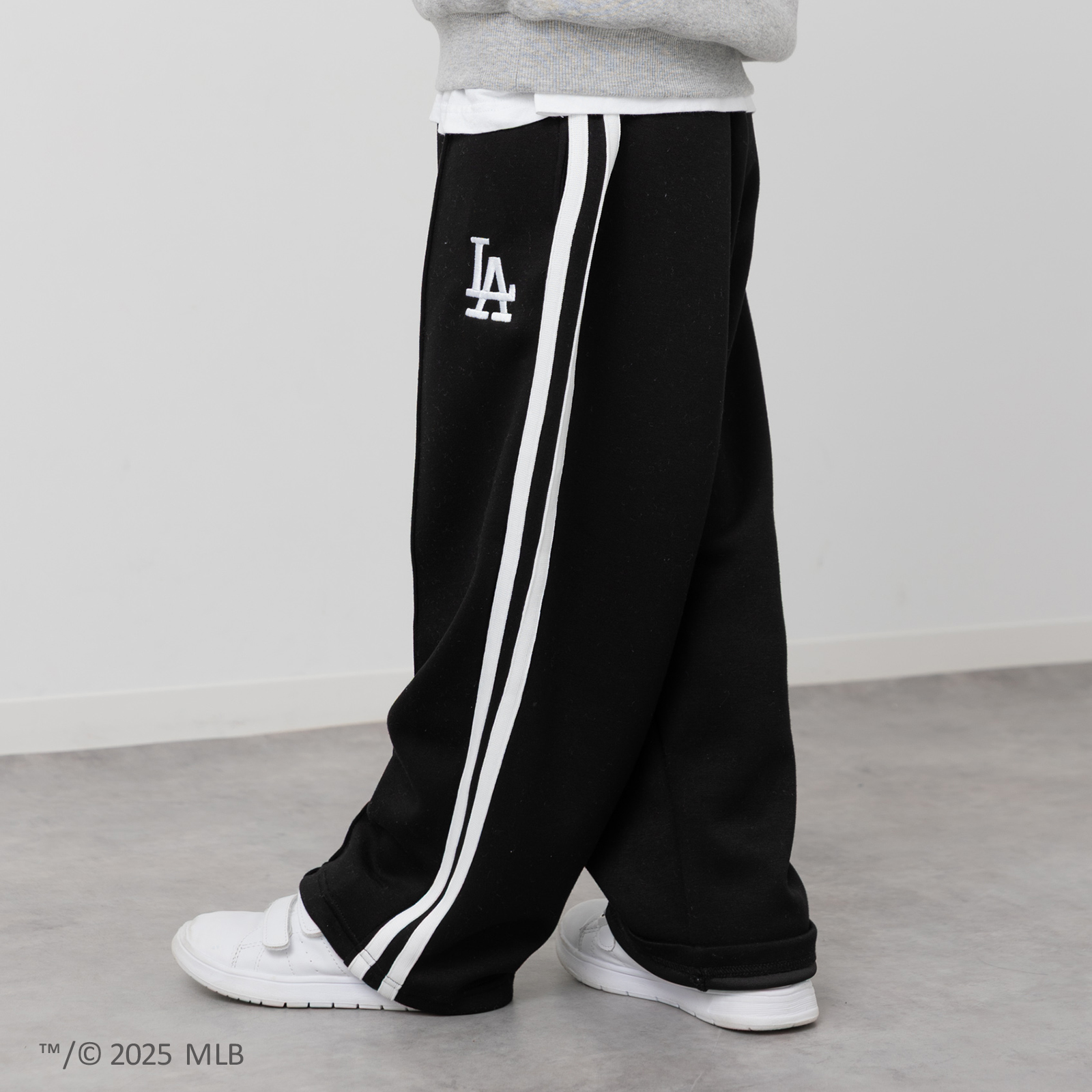 MLB ワイドパンツ ベビー服 子供服 キッズ 長ズボン パンツ 男の子 女の子 ピンタック 秋 90 100 110 120 130 140 150 160cm | MLB | 01