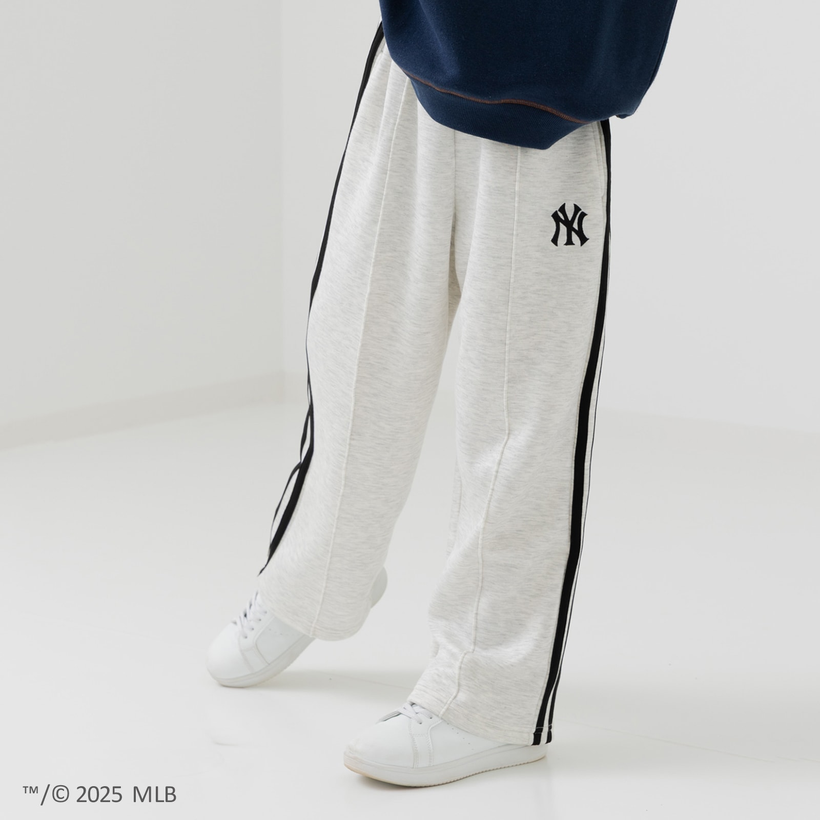 MLB ワイドパンツ ベビー服 子供服 キッズ 長ズボン パンツ 男の子 女の子 ピンタック 秋 90 100 110 120 130 140 150 160cm | MLB | 02