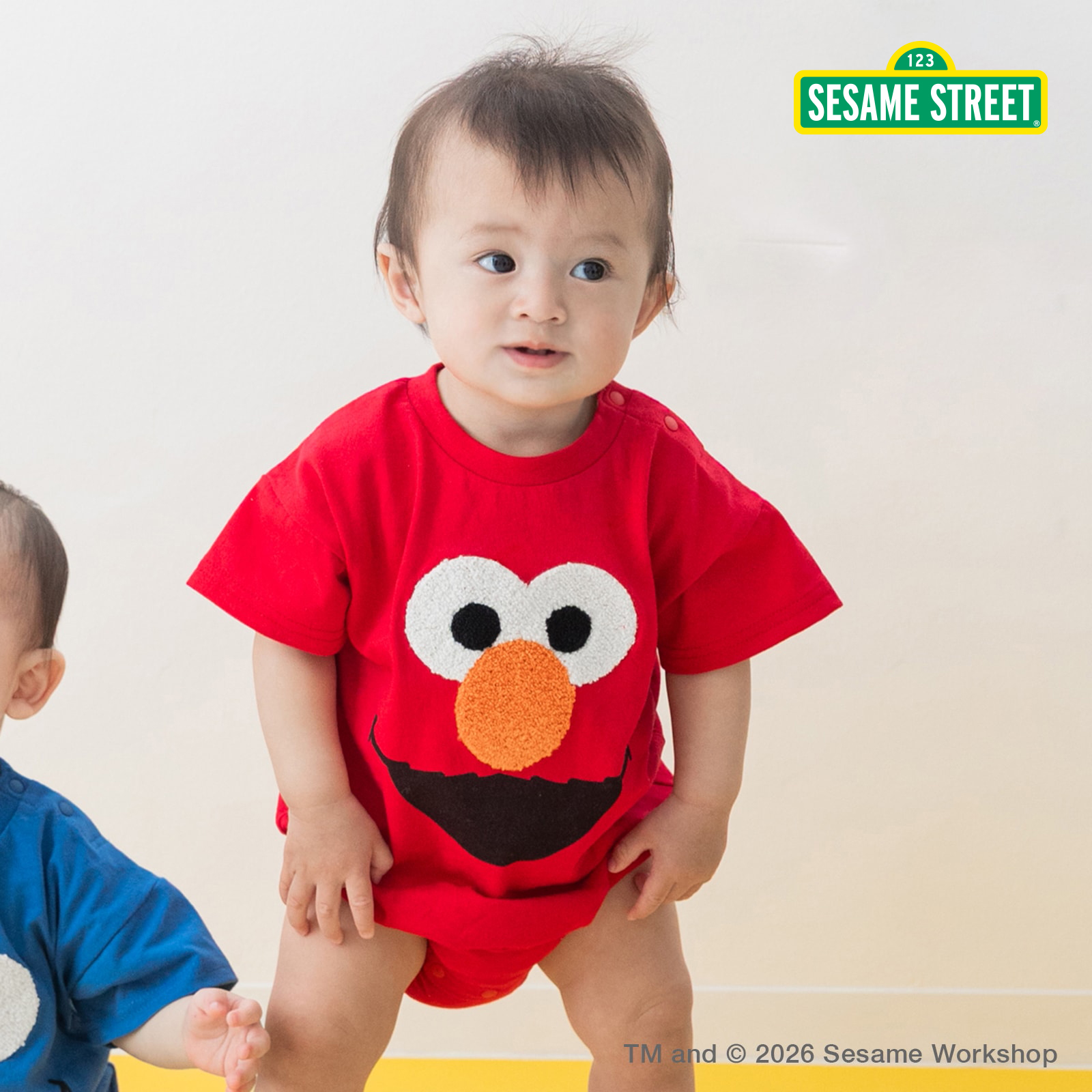 SESAME STREET（セサミストリート） 半袖 ロンパース カバーオール