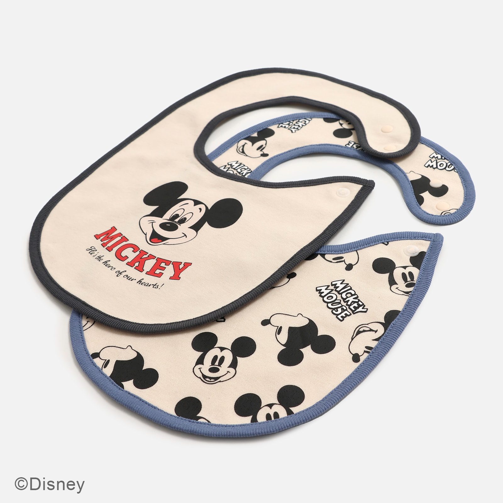 Disney（ディズニー） ミッキーマウス スタイ 2枚セット ベビー 新生児