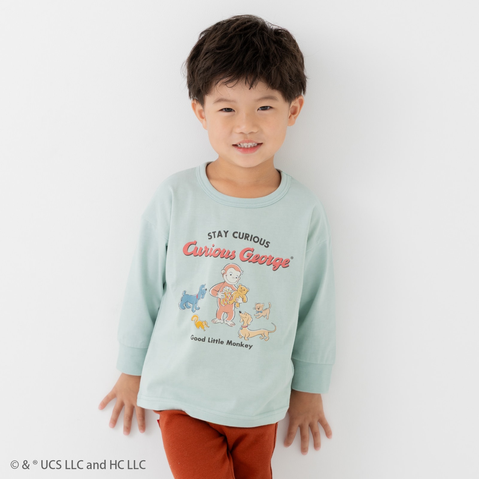 BABYMONSTER 限定 ジャージ Tシャツ ショート丈　フリーサ 楽天市場】おさるのジョージ キッズ ロンT 長袖 Tシャツ 子供服
