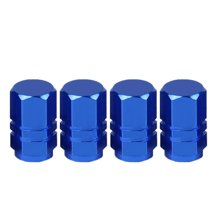 バルブキャップ 六角タイプ カー用品 自動車アクセサリ  アルミ 自動車用品 タイヤバルブキャップ 自動車タイヤバルブキャップ 汎用品 4個セット 軽量タイプ |  | 02