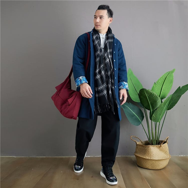 チャイナ服 メンズ チャイナコート チャイナジャケット 男性用