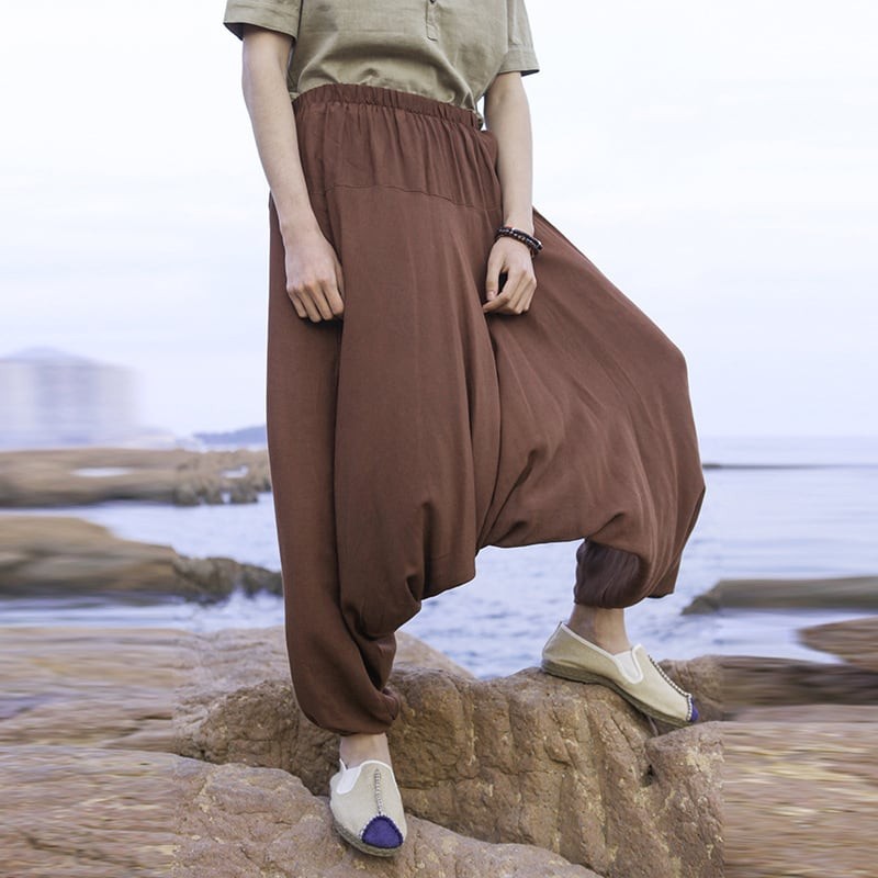 チャイナパンツ カンフーパンツ アラジンパンツ ダボパン ハーレム