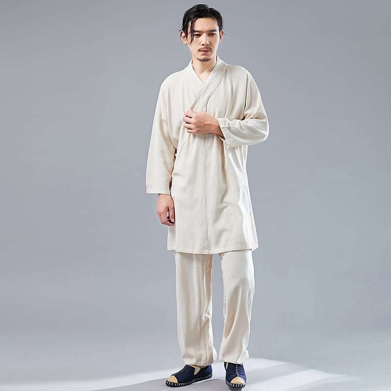 チャイナ服 メンズ 男性用 チャイナ服上下 上下セット 斜め襟