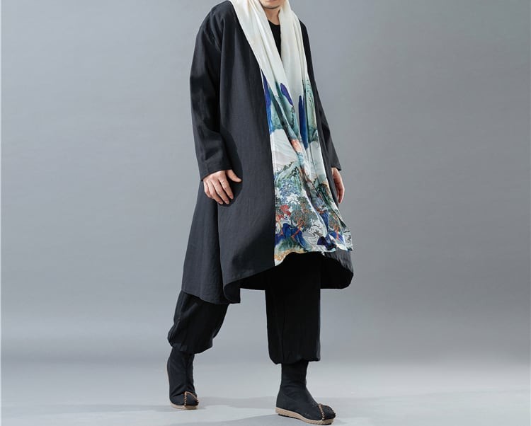 チャイナ服 メンズ 男性用 ジャケット カンフー服 トップス 中華服