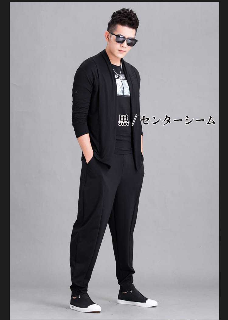 チャイナパンツ メンズ カンフーパンツ 太極拳 唐装 ジャージ ベルト