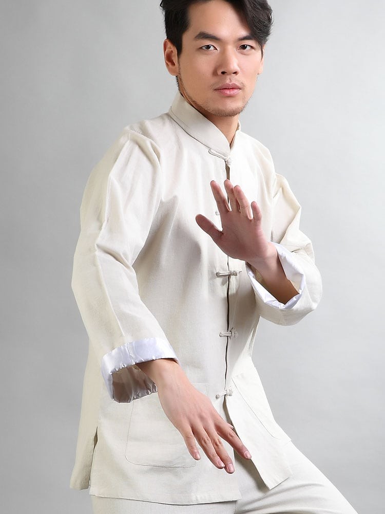 チャイナ服 メンズ 男性用 カンフー 太極拳服 スーツ