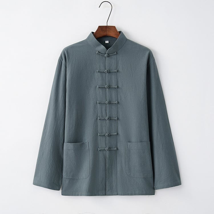 チャイナ服 メンズ チャイナジャケット カンフージャケット 太極