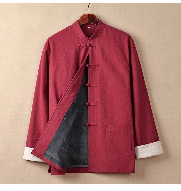 チャイナ服 メンズ チャイナジャケット カンフージャケット 太極拳服 チャイナ服 メンズ チャイナジャケット カンフージャケット 太極拳服