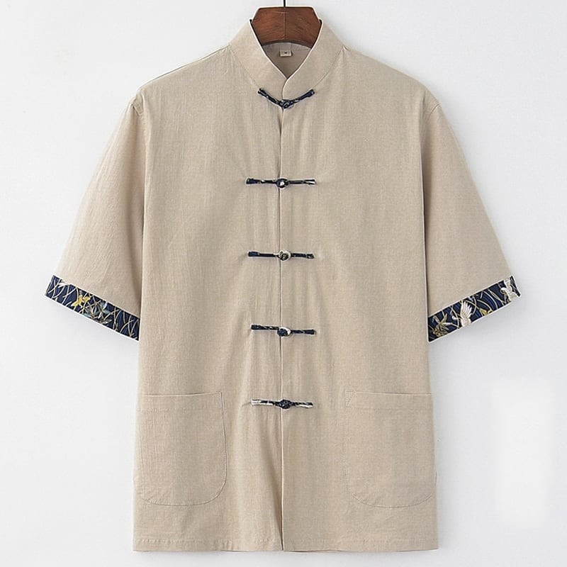 チャイナ服 メンズ 男性用 カンフー服 太極拳服 チャイナジャケット