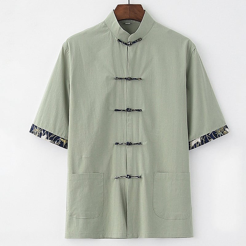 希少　極美品　チャイナ服　ジャケット　カンフー　高級シルク　太極拳　幸運　招福 楽天市場】チャイナ服 メンズ チャイナジャケット カンフー服
