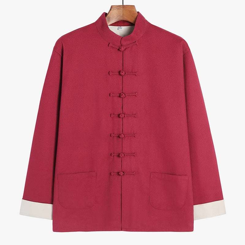チャイナ服 メンズ 男性用 チャイナジャケット カンフー服 民族