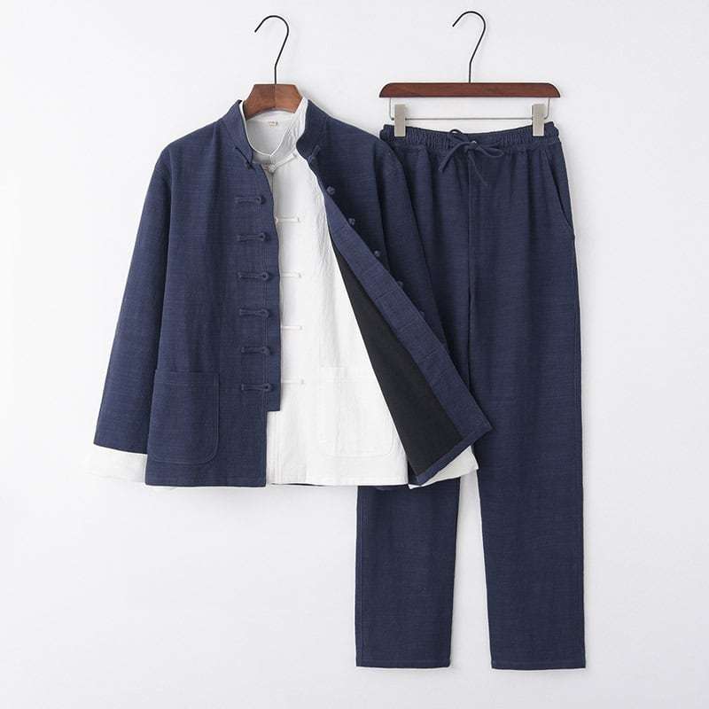 チャイナ服 カンフー服 太極拳服 チャイナスーツ 3点セット