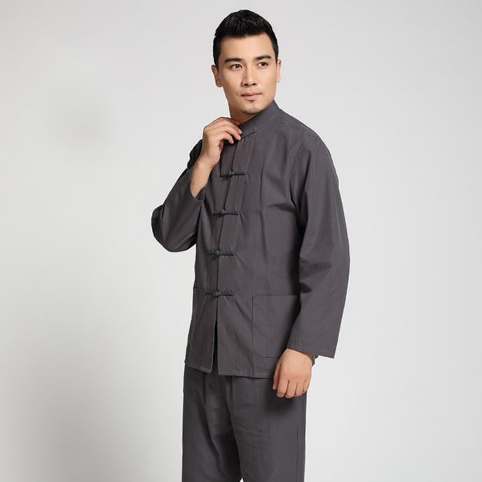 お得セット チャイナ服 メンズ 男性用 チャイナジャケット カンフー ジャケット・アウター
