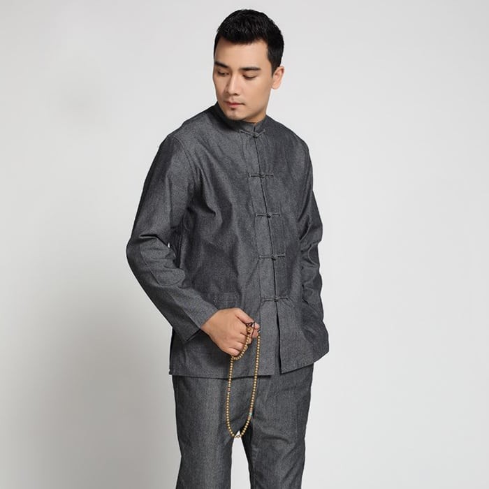 カンフーシャツジャケット｜Kungfu shirt jacket | suie