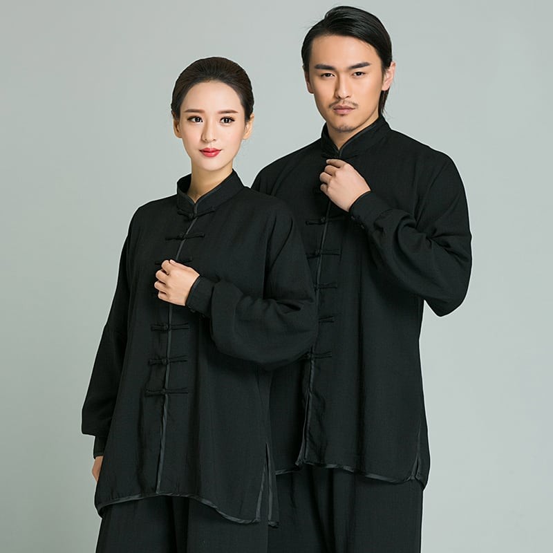 太極拳服 男性 女性 メンズ レディス 練習服 カンフー服 送料無料 通気性 綿麻_8