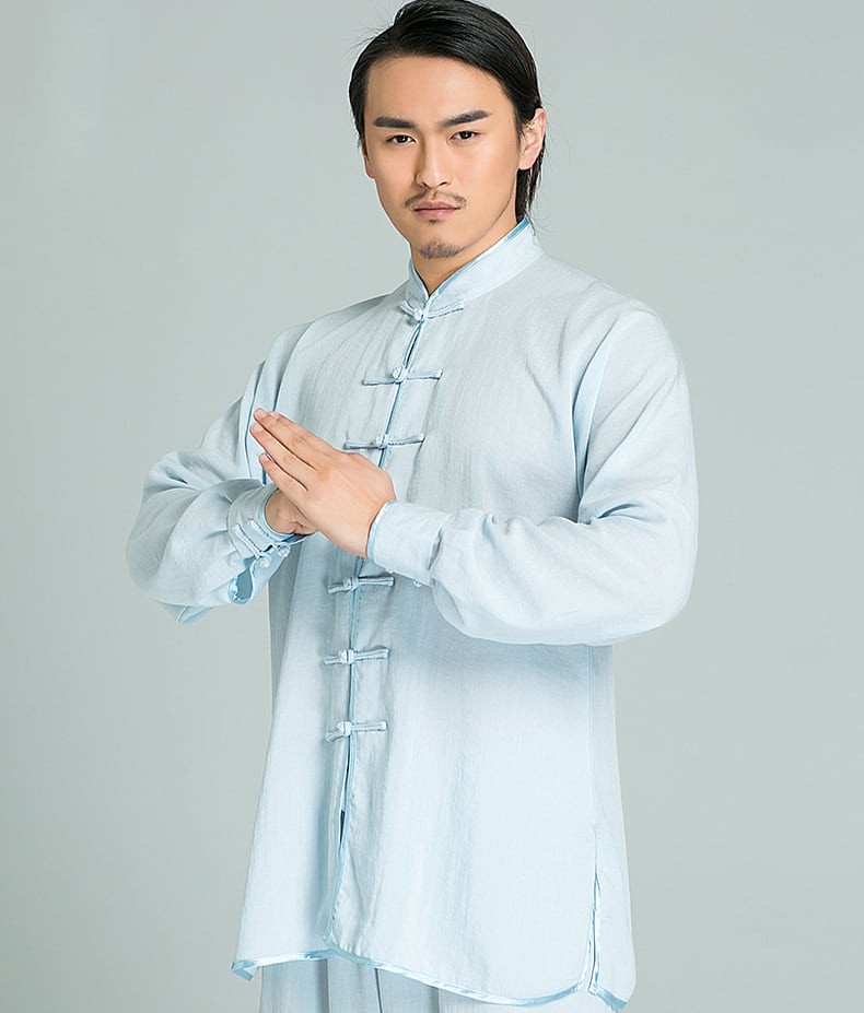 無地の太極拳練習服