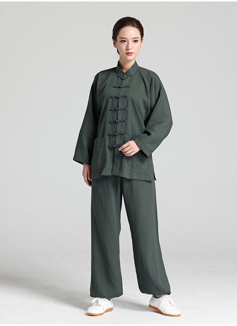 男性のカンフー服