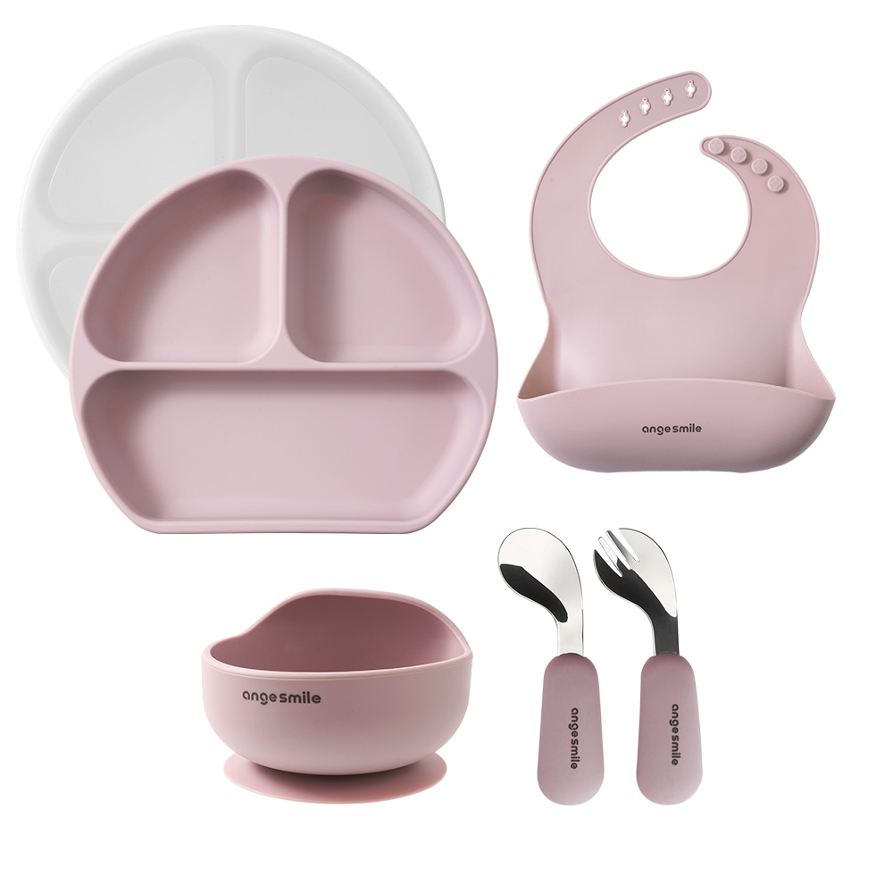 シリコン 食器セット お食事プレート ボウル ひっくり返らない 吸盤付き ベビー食器 キッズ 幼児 スプーン＆フォーク お食事エプロン | ちゃいなび | 06