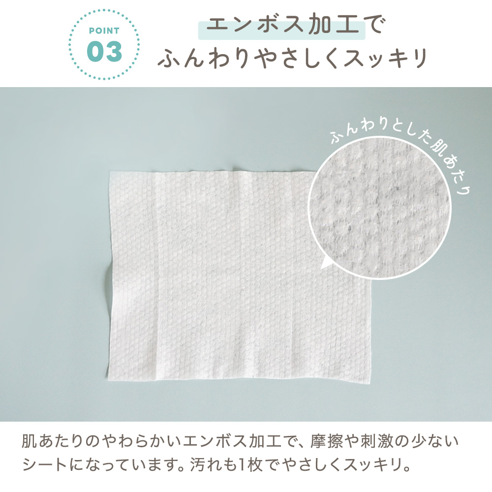 ウェットティッシュ水99% フタ付きウェットシート 大容量 手口ふき 