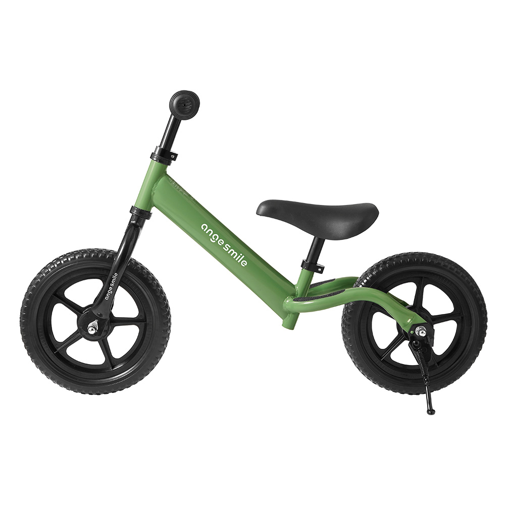 キッズバイク ブラック/グリーン 補助輪付き ちゃいなび（CHINAVI） 予約販売 キッズバイク キックバイク
