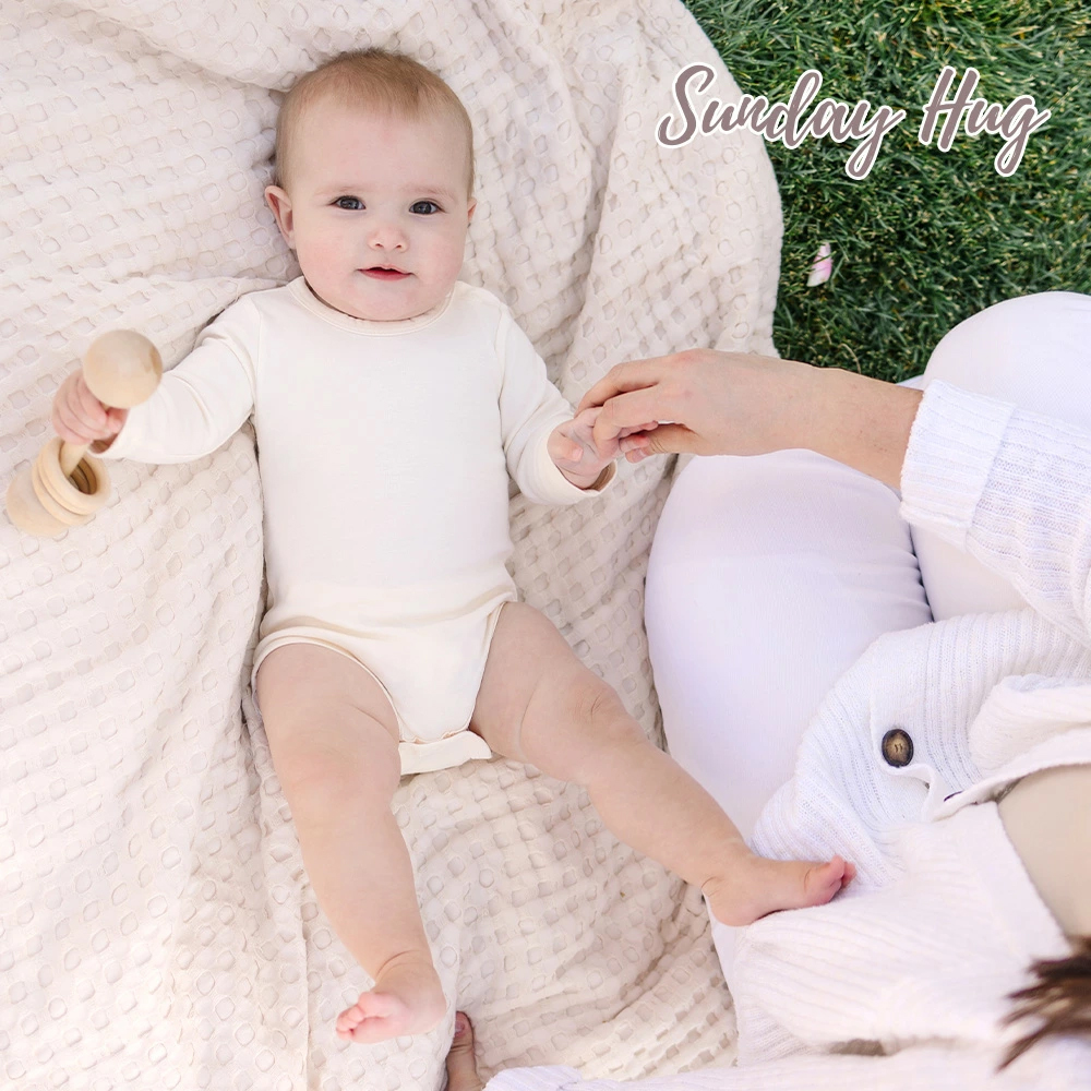 ちゃいなび（CHINAVI） サンデーハグ Sundayhug 長袖 ボディスーツ