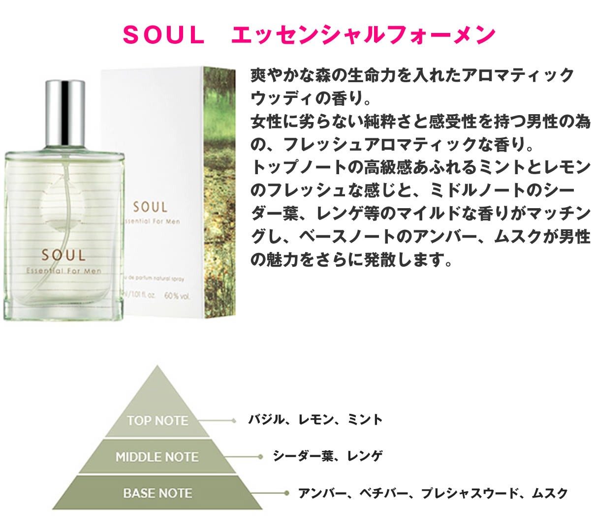 THE FACE SHOP（ザフェイスショップ） SOUL 香水 シークレット 