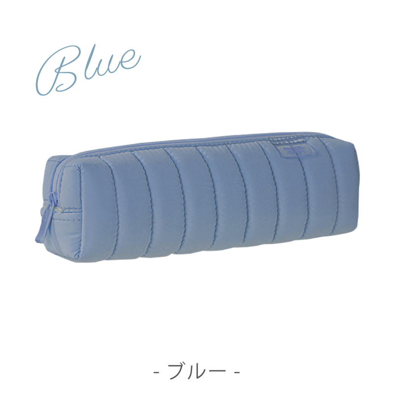 ペンケース 筆箱 おしゃれ 韓国風 ふでばこ ペンポーチ キルティング素材 ペンケース くすみカラー deli | インクのチップス | 03