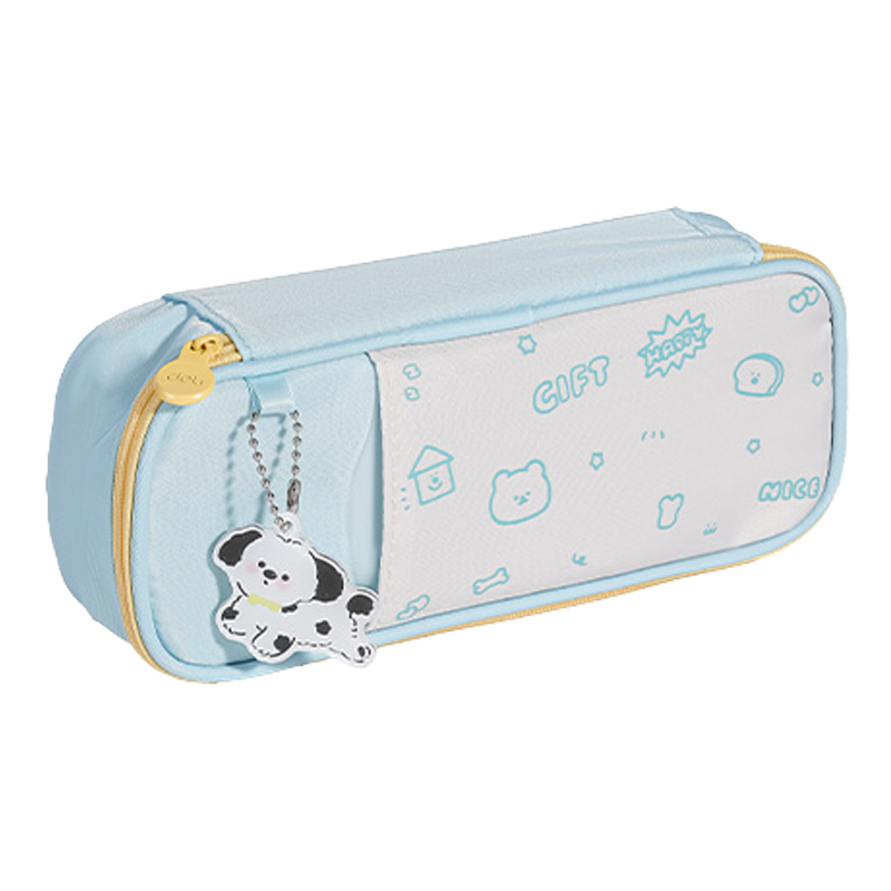 筆箱 小学生 おしゃれ かわいい ペンケース 大容量 イラスト 動物 中学生 高校生 水色 ピンク 紫 BC415 BC416 女の子 男の子 | インクのチップス | 02