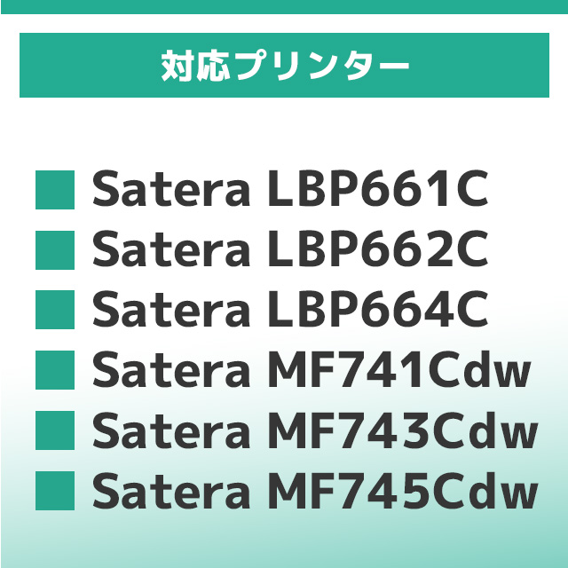 【残量表示対応】CRG-055H-4PK-3SET ( CRG055H )互換 キャノン トナーカートリッジ 大容量  4色セット×3 Satera LBP664C LBP662C LBP661C｜chips｜03