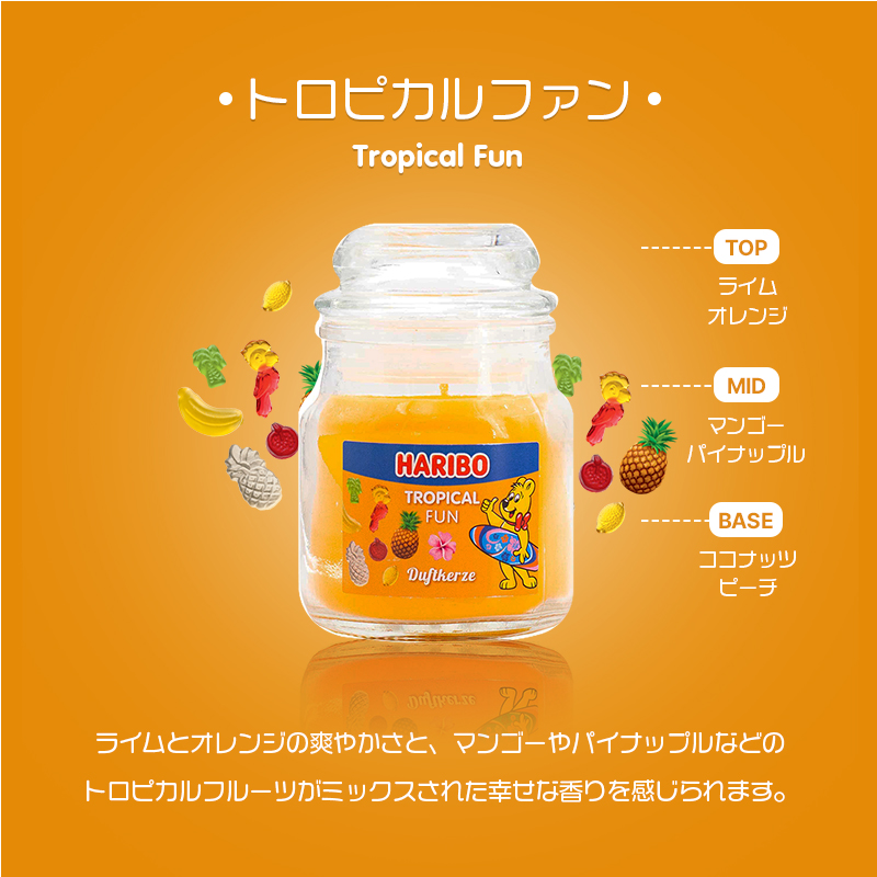 ハリボーキャンドル HARIBO Candle アロマキャンドル 3個入ったセレクトセットギフト 燃焼時間は約12〜20時間 ギフト |  | 12