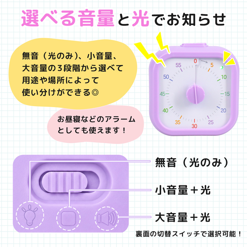学習タイマー 勉強タイマー 子供 時間管理 こども知育時計 可視化タイマー 置き時計 勉強 ゲーム タスク管理 |  | 11