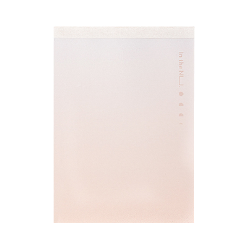 メモパッド 105mm×148mm 60枚 おしゃれ パープル グリーン イエロー ピンク A6サイズ60枚のメモ帳Nusign deli | インクのチップス | 03