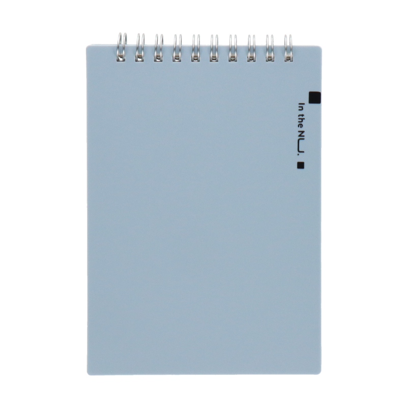 リングメモ A6 60枚 罫線が5mm方眼 くすみカラーがかわいい おしゃれ  広くて書きやすい deli | インクのチップス | 03