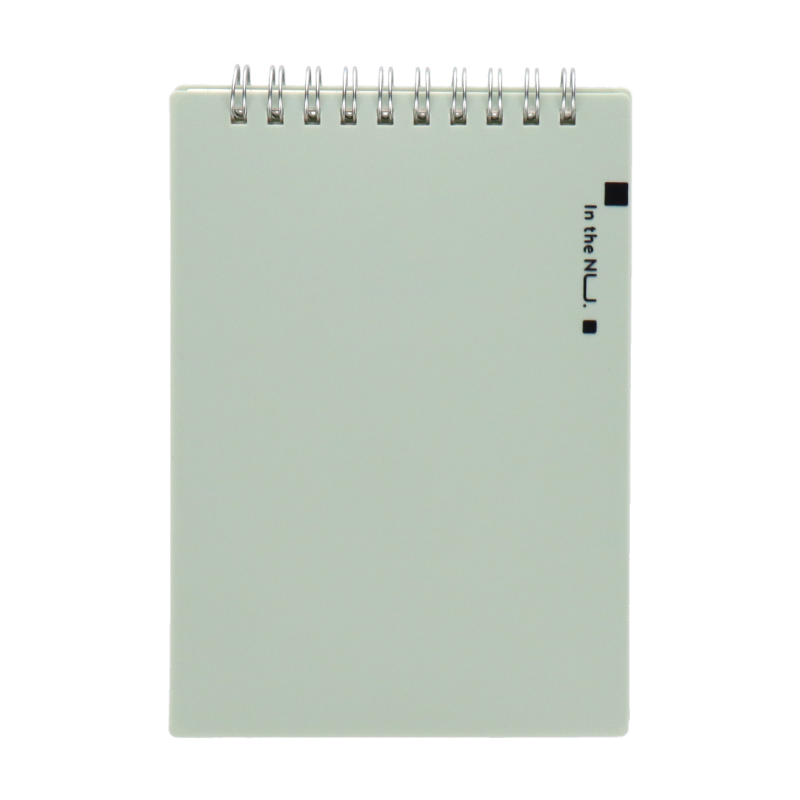 リングメモ A6 60枚 罫線が5mm方眼 くすみカラーがかわいい おしゃれ  広くて書きやすい deli | インクのチップス | 02