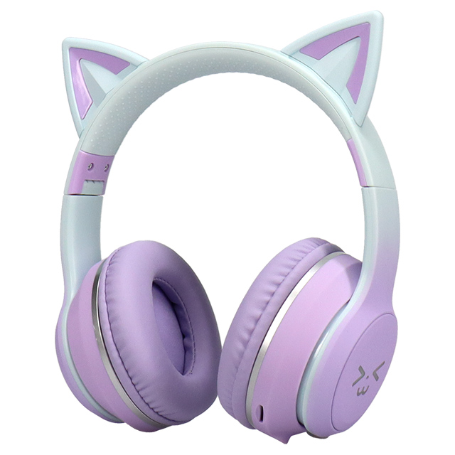 ワイヤレスヘッドフォン 猫耳 ヘッドホン ネコ耳ヘッドフォン Bluetooth5.1 ヘッドセット ゲーミング ワイヤレス マイク付き 子供用 大人用 ねこみみ 有線 無線｜chips｜02