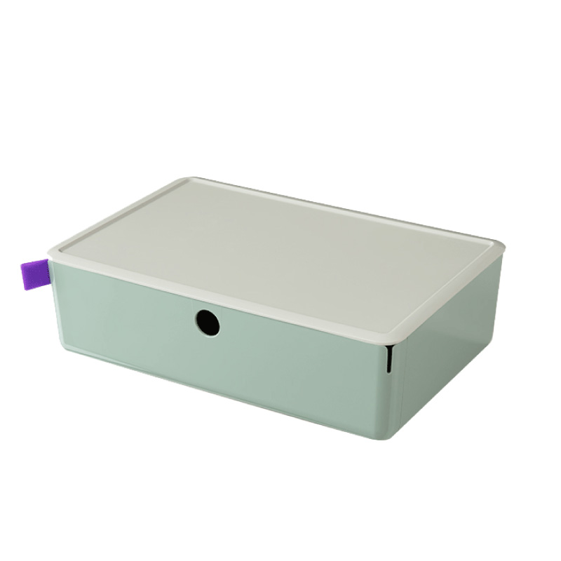 収納ボックス 小物 引き出し フタ付き 収納ケース 北欧 おしゃれ 整理箱 卓上収納 小物 子供部屋 約 幅31.7×奥行21.2×高さ9.4（cm） |  | 03