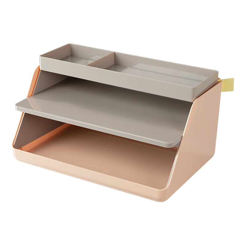 収納ボックス 小物 デスクオーガナイザー 収納ケース 北欧 おしゃれ 整理箱 卓上収納 小物 約 幅31.5×奥行20.7×高さ17（cm） |  | 03