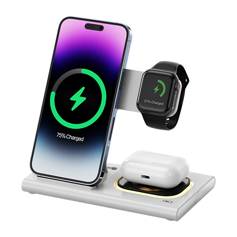 インクのチップス ワイヤレス充電器 3in1 iphone 充電器
