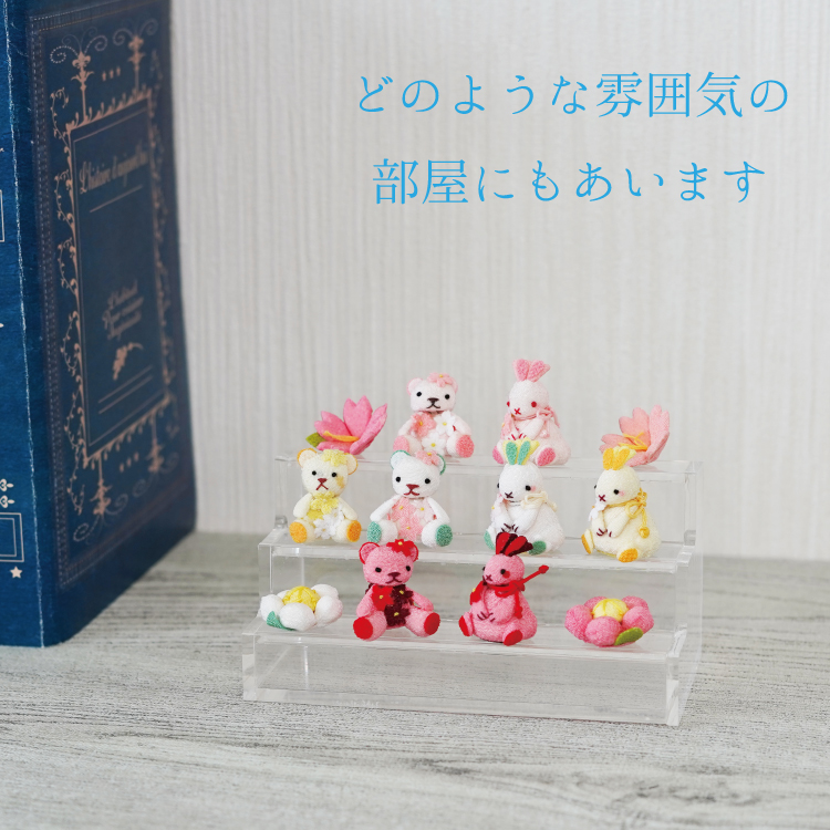 うさぎのボンちゃん　ガラス細工　ミニチュア うさぎ 雑貨 ミニチュア ガラス細工 ウサギ 置物 飾り グラス