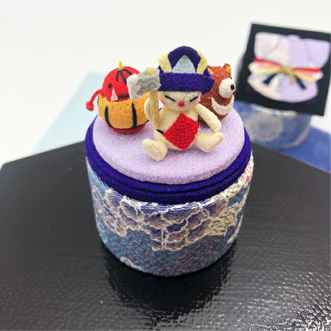 置物 おしゃれ 季節 飾り 端午の節句 丸小箱 きれのはな ミニサイズ