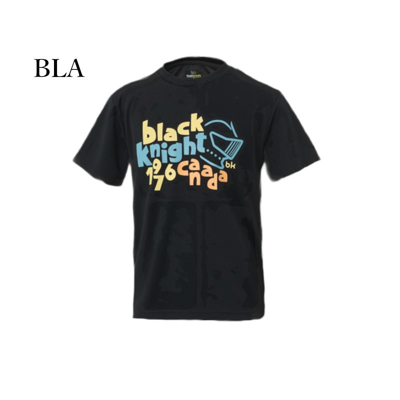 ブラックナイト ドライTシャツ T-6105U メンズ ユニセックス バドミントン 2026SS メール便対応 | black knight | 01