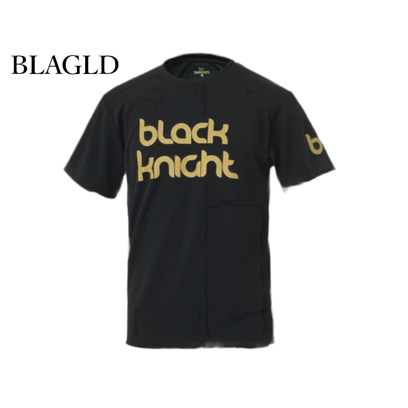 ブラックナイト ドライTシャツ T-6109U メンズ ユニセックス ジュニア バドミントン 2026SS メール便対応 | black knight | 01