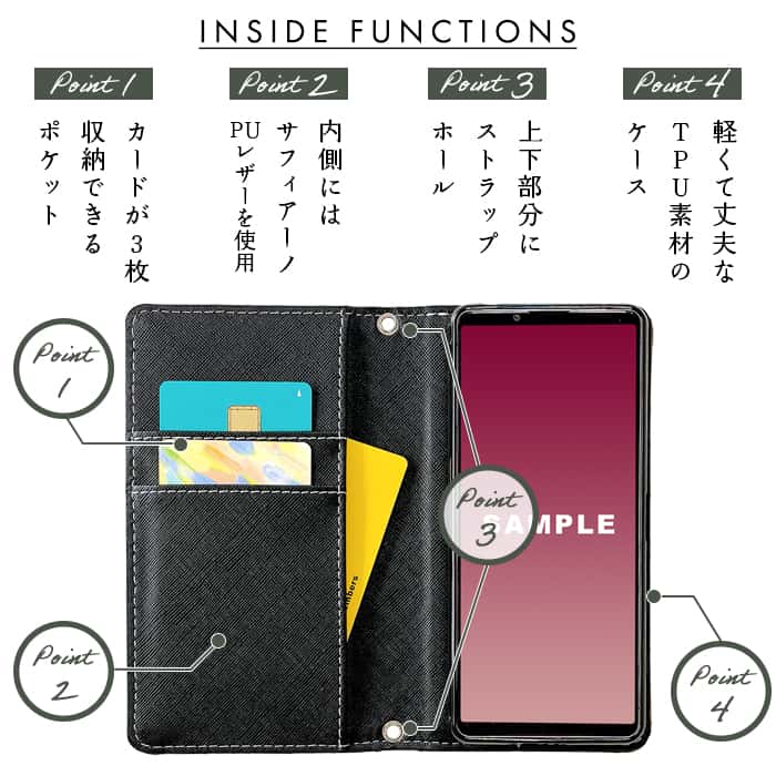 【在庫処分】SO-04J XPERIA XZ Premium 手帳型 ケース カ Amazon.co.jp: Xperia XZ Premium ケース 手帳型 対応 Sony