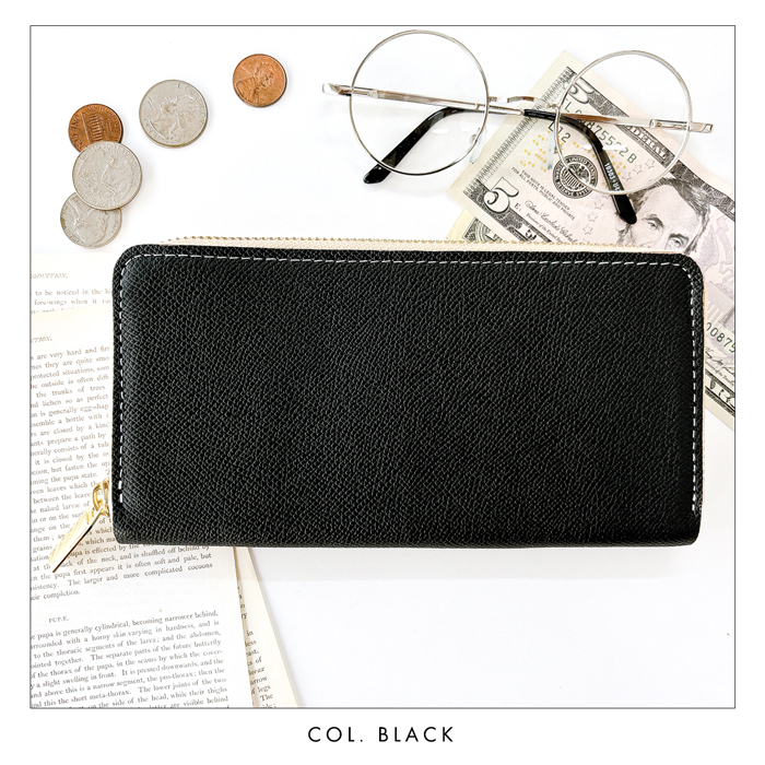 長財布 本革 メンズ レディース ワープロラッ...の詳細画像1